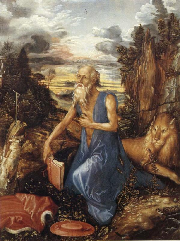 The Penance of St.Jerome, Albrecht Durer